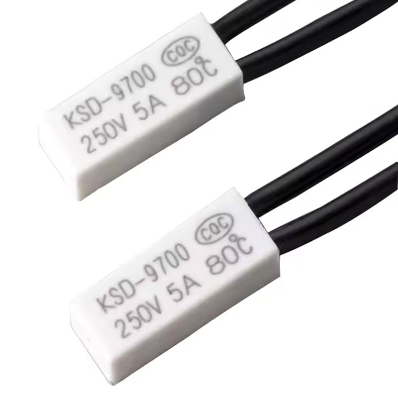 KSD9700 Sakelar suhu termostat bimetal untuk ballast KSD9700 Sakelar suhu termostat bimetal untuk ballast